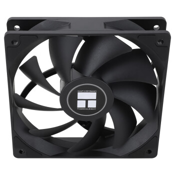 Thermalright(利民) TL-C12C 黑色12cm入门级风压扇 经典磁稳S-FDB轴承 50CM 4PIN串接PWM接头 1550转速