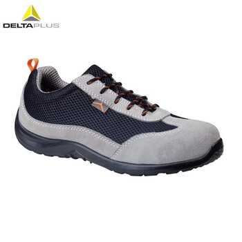 代尔塔/DELTAPLUS 301221低帮安全鞋防砸防刺穿ESD耐磨耐油防滑劳保鞋42码1双装