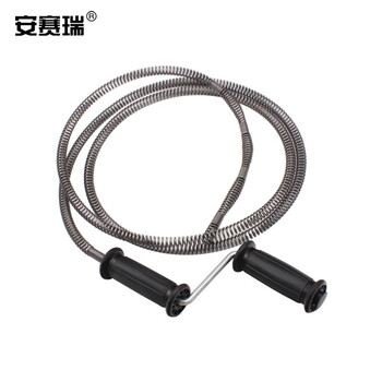 安赛瑞 下水道管道疏通器 马桶地漏厕所堵塞疏通工具 手摇3米27333