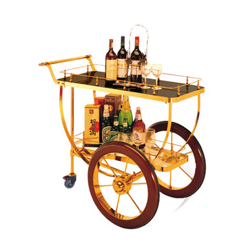 南 南方 C-2 贵族酒车 镜金 酒店餐厅送餐车茶水车点心蛋糕车置物架