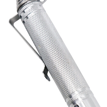 海斯迪克 HK-403  防暴钢笔甩棍 特工钢笔式防身棍 车载防身用品 三节棍伸缩棍 钛黑