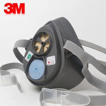 3M 防尘面具3100半面具 防尘防颗粒防雾霾防护面罩 1个 