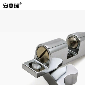 安赛瑞 不锈钢球形扣 304不锈钢子母碰珠转角合页子母扣一字碰锁门吸门碰 总长50mm 430767