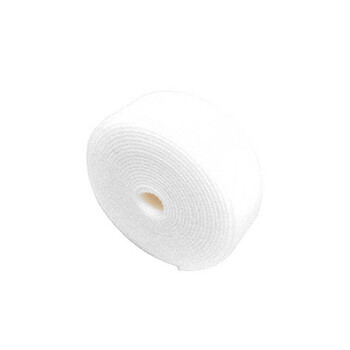 飞尔（FLYER）双面背靠背魔术贴 数据线理线带 自粘捆绑带【白色8mm宽 3m长】10卷起批