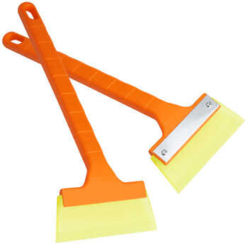 兰诗（LAUTEE）CD-4002 无螺丝牛筋雪铲 户外冰霜除雪铲子 车用冬季冰铲刮雪板 中号无螺丝 单个装