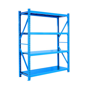 时通 主架2000*500*2000/4层承载200kg 货架仓储货架超市货架仓库展示架层架储物架中型