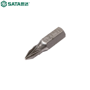 世达（SATA）59263 5件套6.3MM系列25MM长米字旋具头PZ#3
