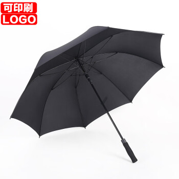 庄太太【直把手】长柄男士商务加大号可定制LOGO 雨伞