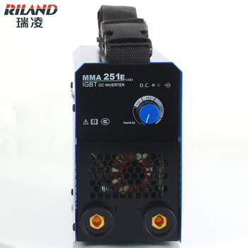 瑞凌电焊机家用小型220v大功率小钢炮MMA251E便携式焊机