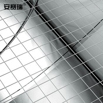 安赛瑞 方形带网排气罩 14寸304不锈钢墙防雨罩排气管外墙罩防风罩排气扇出风口罩油烟机排风口 510234