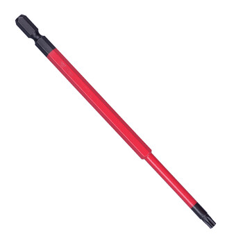 安力士牌（ANEX）梅花内六角批咀ACTX-2515带孔风批头T25X150mm梅花型电动批嘴 星型螺丝刀