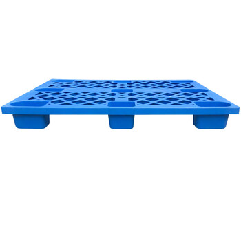 盛富永 九脚塑料托盘 仓库货架防潮托盘 叉车塑料托盘卡板栈板 仓储物流塑料托盘120×120×14cm