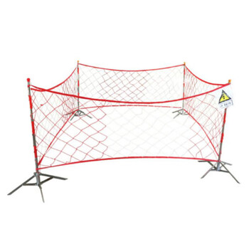 海斯迪克 gnjz-1114 电力施工围网支架 隔离网 警示带支柱 不锈钢伞式支架