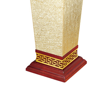 南 GPX-182A 南方宝钻烟灰桶 红木色 商场垃圾筒酒店落地烟灰桶立式果皮桶 商用垃圾桶