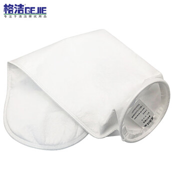 格洁PO-4-001-S聚丙烯过滤袋工业废水药渣涂料油漆液体过滤1μmφ105×385mm×30个镀锌钢环