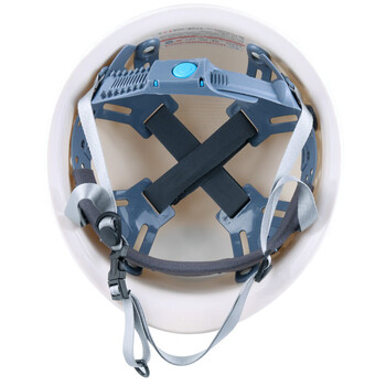 星工（XINGGONG）透气款安全帽工程工地建筑施工劳保防砸领导电工安全头盔按键定制款 白色XGA-1T