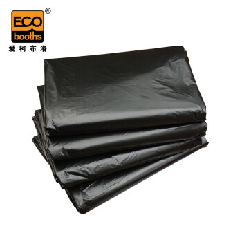 爱柯布洛 防静电垃圾袋（50只）60L无尘室专用废料袋洁净 厚0.05mm 80×100cm黑色331324