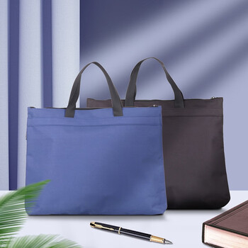 得力（deli） 帆布手提袋 公文袋A4 5845加厚    （80个/箱）