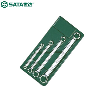 世达（SATA）09012 4件全抛光花形扳手组套 09012 其他