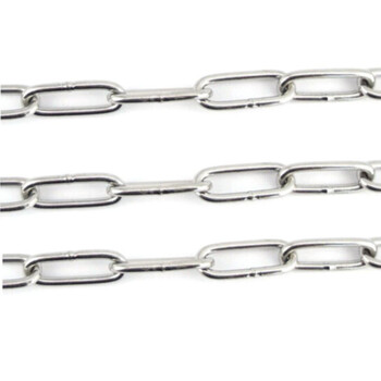 海斯迪克 304不锈钢链条 防盗链直径3mm长5米  HK-357