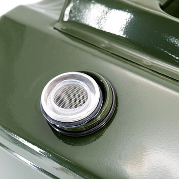 冰禹 BY-3058  工业汽油桶 柴油桶 加油壶 大铁桶 化工桶 汽车备用油箱 三柄油桶 卧式30L