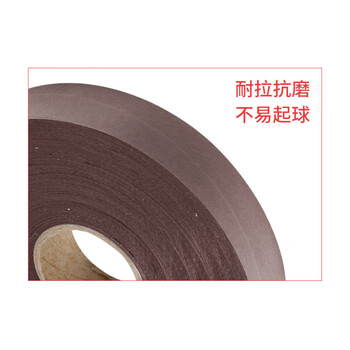 飞尔（FLYER）涤纶上浆斜纹包边布 滚边条 服装辅料装饰带子【2cm咖啡色 100米/卷】3卷起批