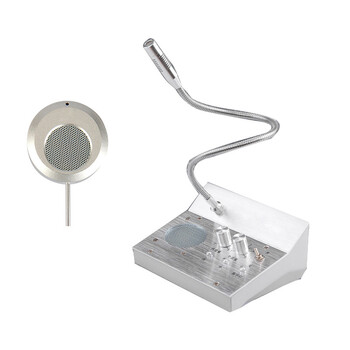 飞尔（FLYER）窗口双向对讲机 柜台扩音对讲器 车站医院售票有线双向通话对讲机【FL-2005B】