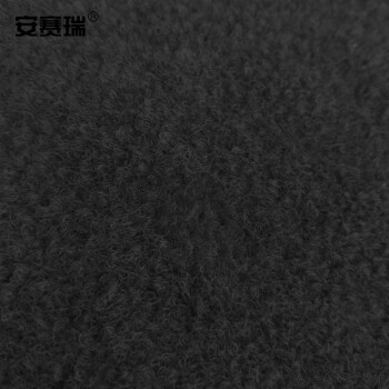 安赛瑞 一次性地毯 商用地毯1.2×10m 婚庆办公室楼梯开业展会舞台特厚地毯楼梯过道长期使用地毯5mm黑色26338