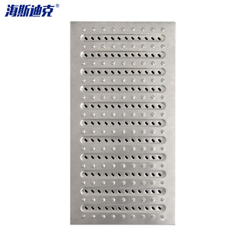 海斯迪克 HKZ-148 304不锈钢沟盖板 排水沟盖板 下水道水篦子 拉伸款地沟盖板 2.0厚 580*400*25mm