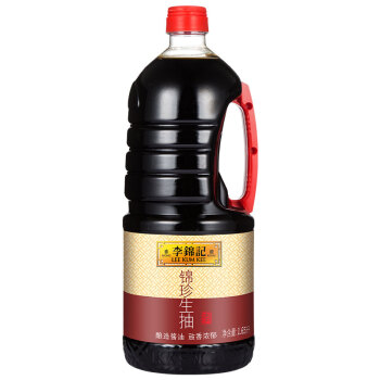 李锦记 锦珍生抽 酿造酱油 1.65L