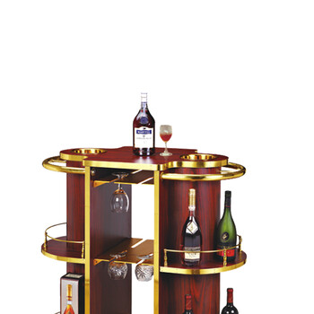 南 南方 C-31A 长形VIP酒车 红木色 酒店餐厅送餐车茶水车点心蛋糕车置物架