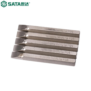 世达（SATA）59515 5件套8MM系列70MM长一字旋具头8MM