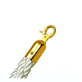 南 HCLG-S 自锁栏杆绳 S型白色 钛金扣 栏杆座专用挂绳1.5米 带锁栏杆绳