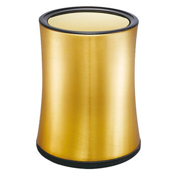 南 GPX-205F 南方小蛮腰房间桶  砂金 酒店宾馆商用客房不锈钢垃圾桶 居家房间桶 果皮桶