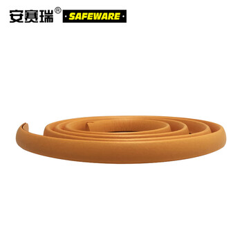 安赛瑞 卡入型小号防撞条（黄）防碰护角 发泡橡胶防撞条 11696