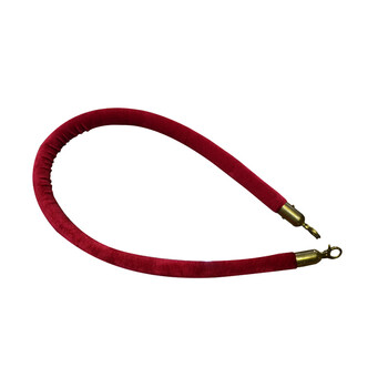 南 LG-D1 带锁栏杆绳 D型 钛金头 红色 栏杆座专用挂绳1.5米 带锁栏杆绳