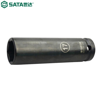 世达（SATA）34406T 1/2"系列六角风动薄壁长套筒13MM