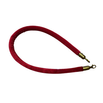 南 LG-D1 带锁栏杆绳 D型 钛金头 红色 栏杆座专用挂绳1.5米 带锁栏杆绳