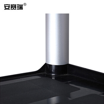 安赛瑞 收餐车 酒店餐厅收碗车 大号塑料可拆卸手推清洁车 餐盘碗碟多功能收集车 配2桶+3盆 24480