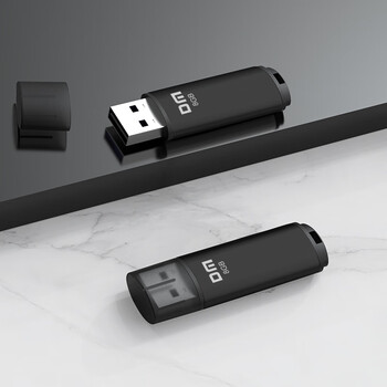DM大迈 8GB USB2.0 U盘 PD204 黑色 招标投标小u盘 企业竞标电脑车载优盘