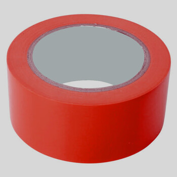 飞尔（FLYER）地板胶带 修补密封防水耐磨胶带【红胶 50m×55mm×0.15mm】50卷起批