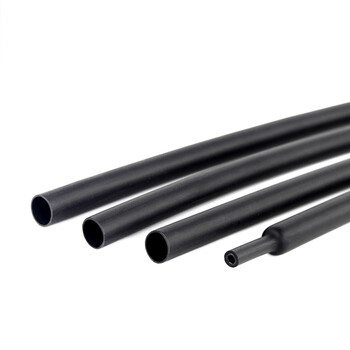 天旭热缩管绝缘套管电缆保护防水热收缩管加厚内壁带胶3倍缩直径4.8mm 100米/盘 1盘