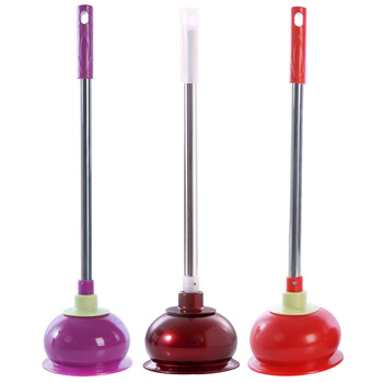 海斯迪克 HKW-148 通马桶神器 疏通器 下水道厕所堵塞拔子工具 紫色