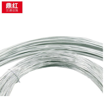 鼎红镀锌铁丝园艺铁丝搭大棚铁线丝挂窗帘晾衣绳铁丝线工地户外搭建铁丝14号【直径2.2mm/10公斤】约180米