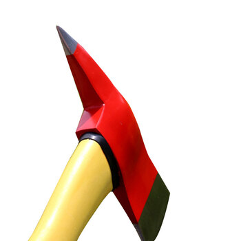 冰禹 BYaf-546 消防斧头 太平斧破拆尖斧 消防斧套 斧子消防器材 美式包塑柄尖斧