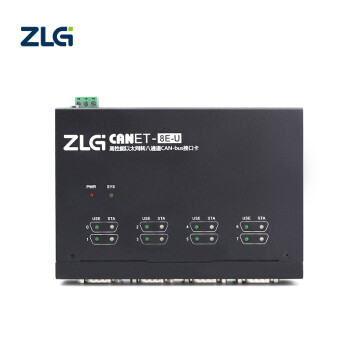 ZLG致远电子 工业级高性能以太网转CAN模块 CAN-bus转换器 CANET-8E-U