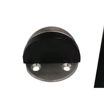 云筑 免打孔门吸门挡门阻 玻璃门档门顶防撞橡胶门碰龟顶限位器 拉丝不锈钢 20个起售 不零售