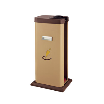 兰诗（LAUTEE）DA2112 双头自动雨伞套机商场不锈钢伞套机 杏色双头烤漆雨伞袋机