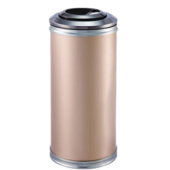 南 GPX-11A 南方座地烟灰桶 闪银香槟金钢 落地不锈钢烟缸垃圾桶酒店宾馆垃圾筒烟灰桶