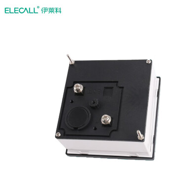 伊莱科(ELECALL)CP-96指针式直流电压表头机械安装式伏特表3 黑白色 直流50V